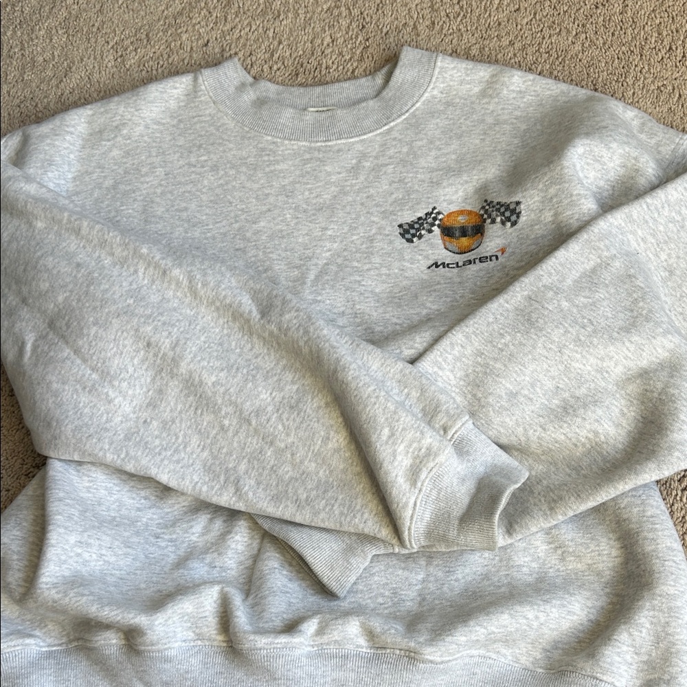 Gray McLaren Swearshirt